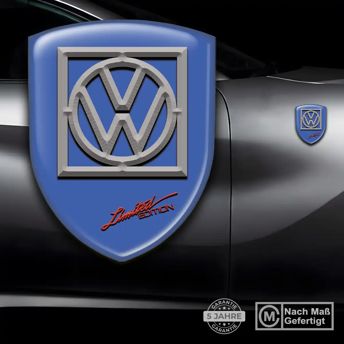 VW Emblem Aufkleber Auto Stilvolles Design