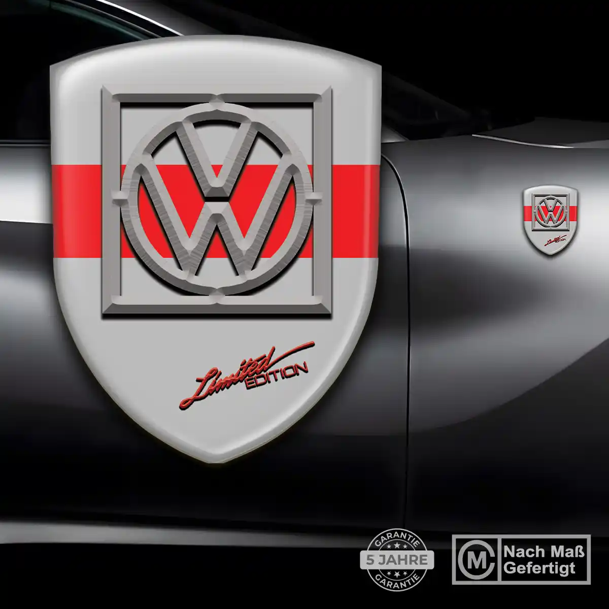 VW Emblem Aufkleber Limitierte Auflage