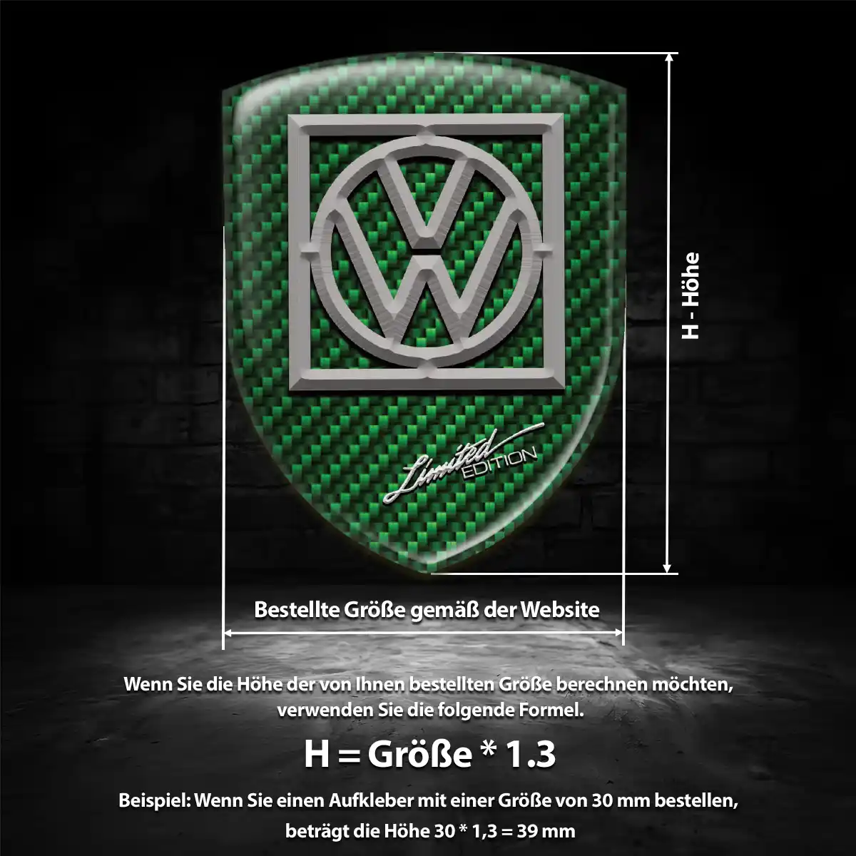 VW Emblem Premium-Edition