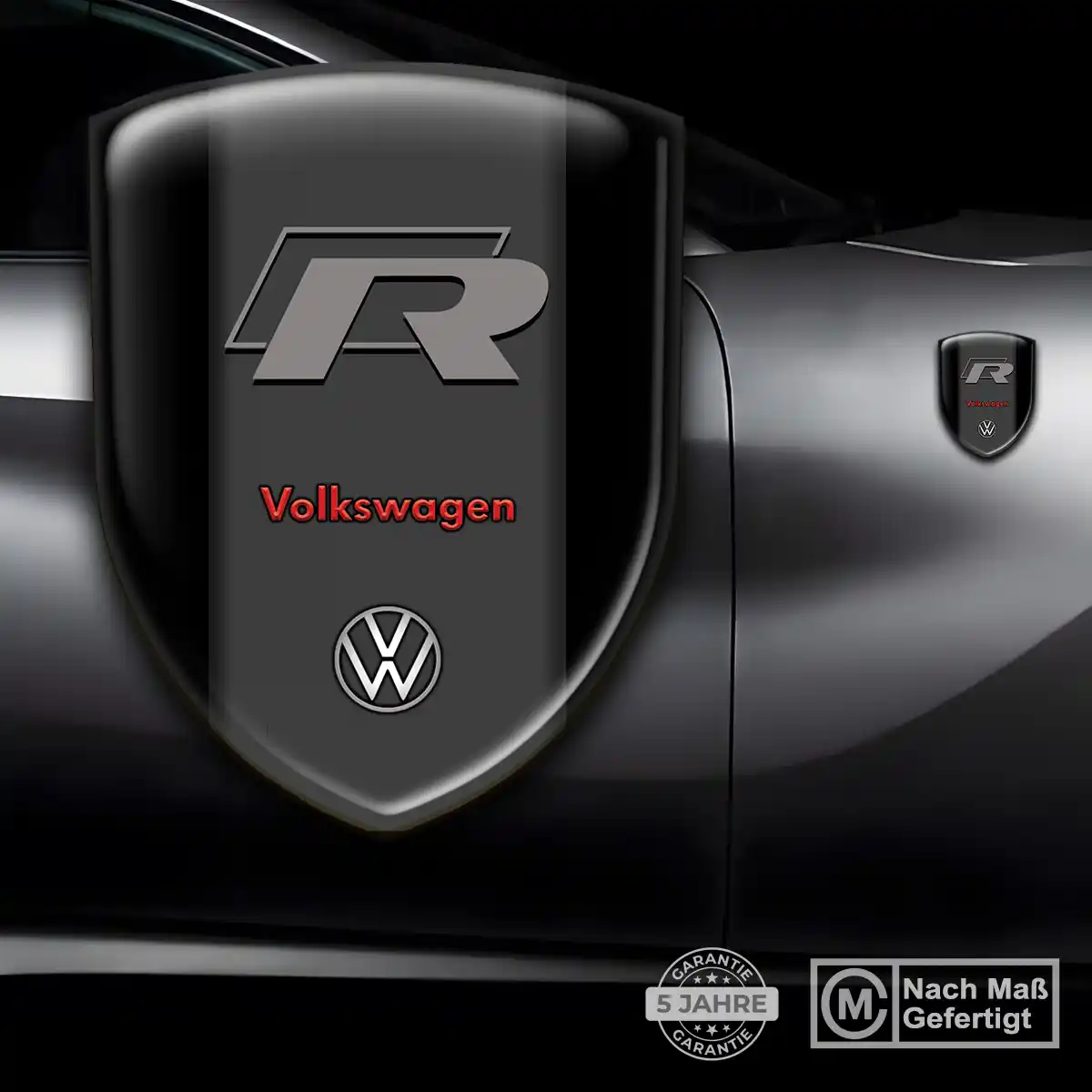 VW Emblem Wappen Aufkleber Auto Hohe Qualität