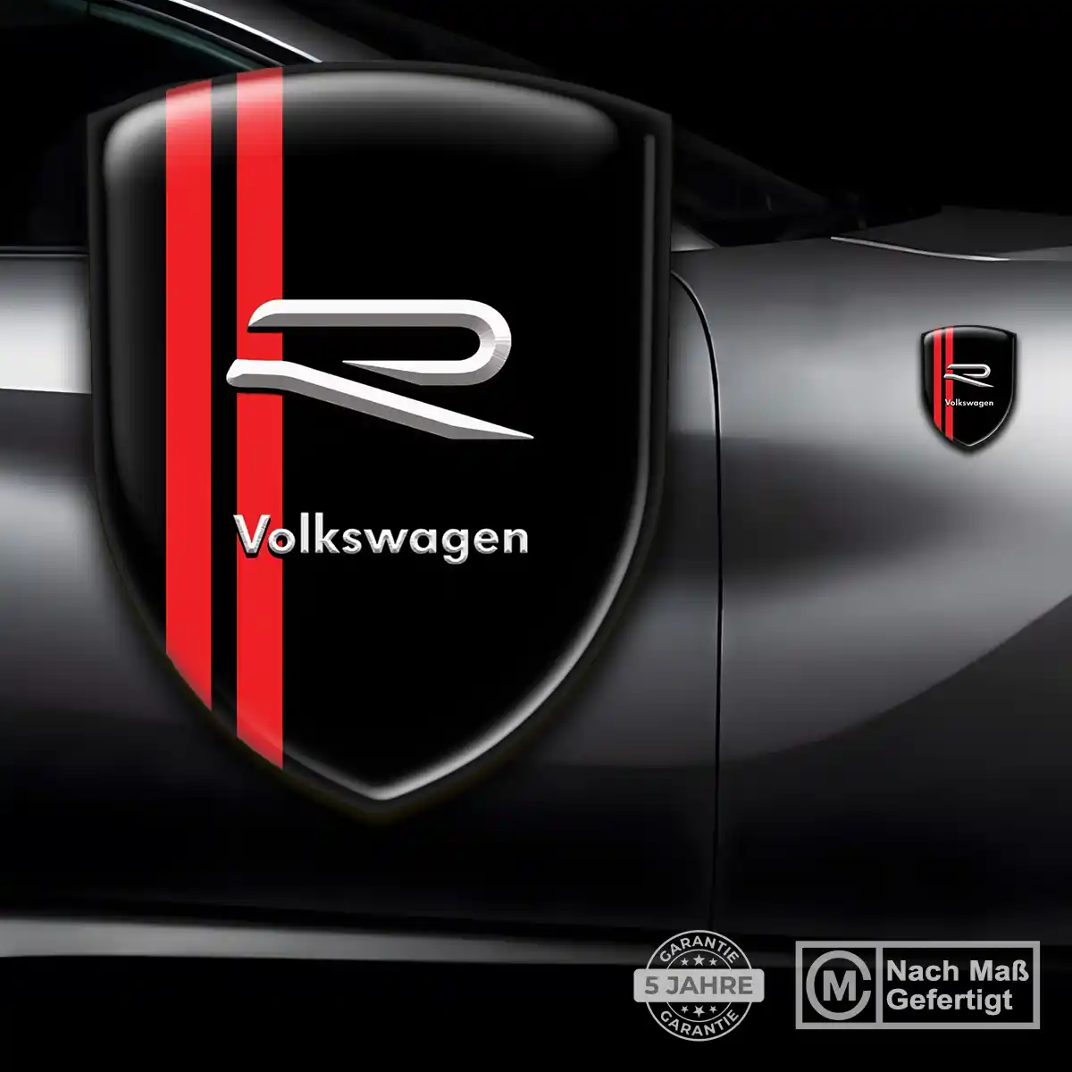 VW Emblem Wappen Aufkleber Hohe Qualität