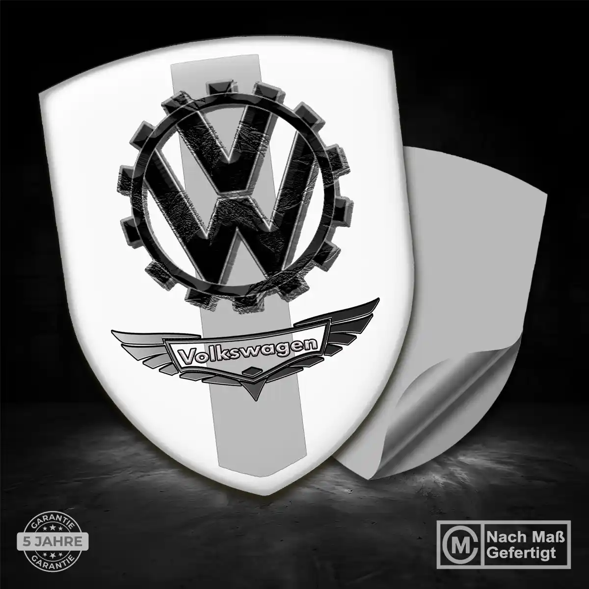 VW Emblem Wappen Aufkleber Limitierte Auflage