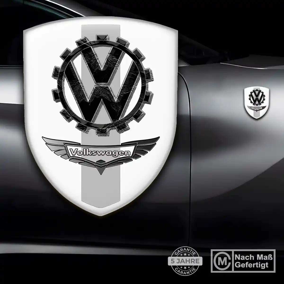 VW Emblem Wappen Aufkleber Limitierte Auflage
