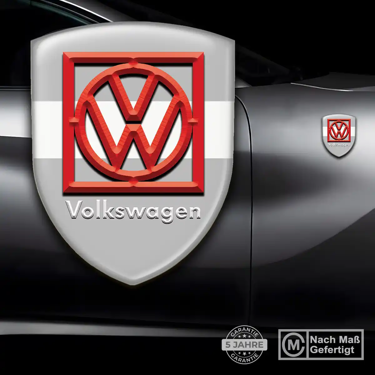 VW Emblem Wappen Auto Premiumqualität