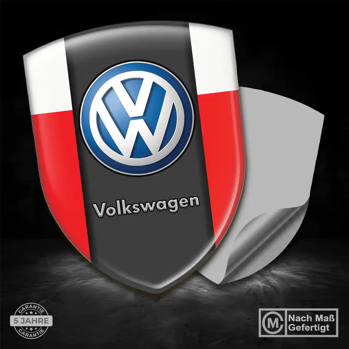 VW Emblem Wappen Limitierte Auflage