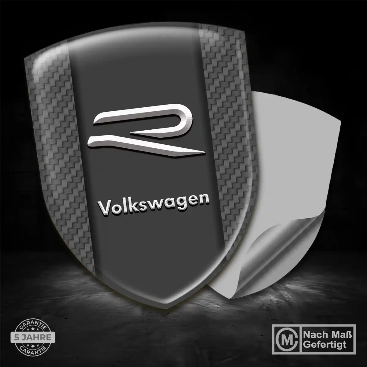 VW Emblem Wappen Stilvolles Design