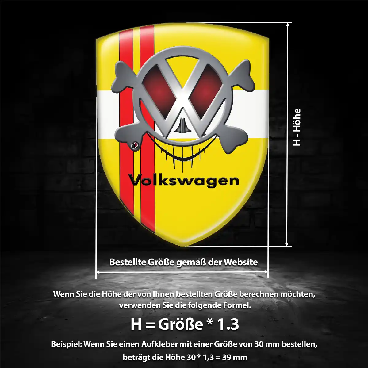VW Embleme Hohe Qualität