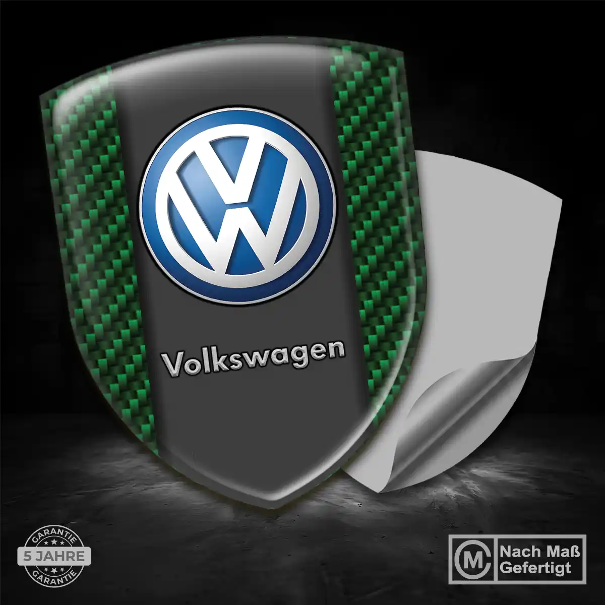 VW Embleme Silikon Aufkleber Auto Hohe Qualität