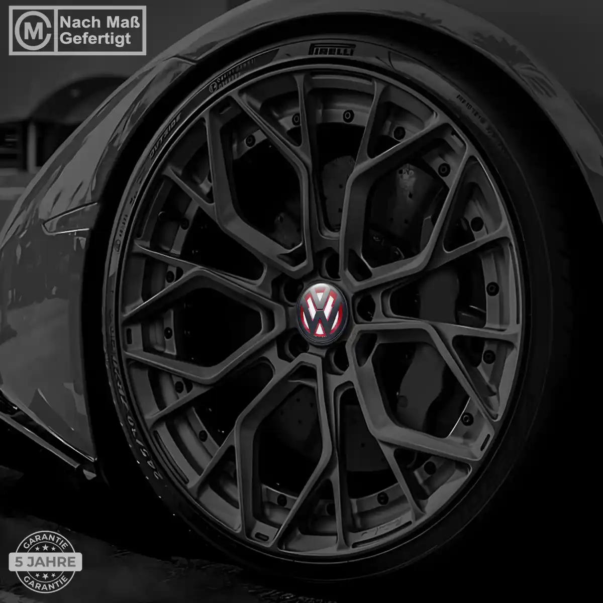 VW Felgenemblem Aufkleber Premium-Edition