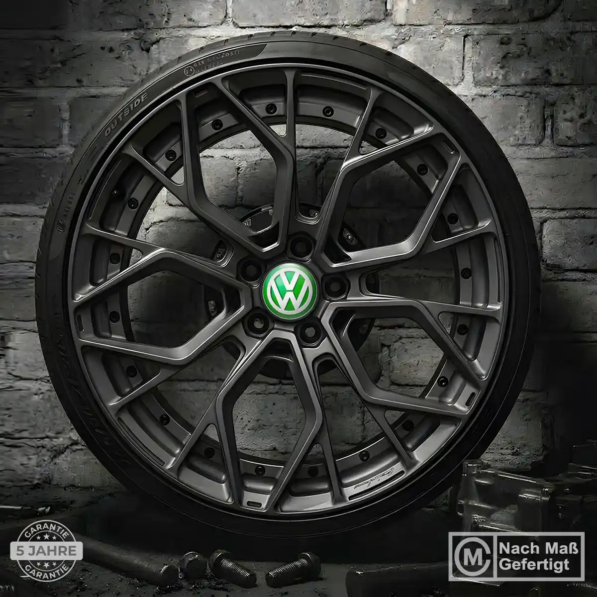 VW Nabendeckel Aufkleber Limitierte Auflage