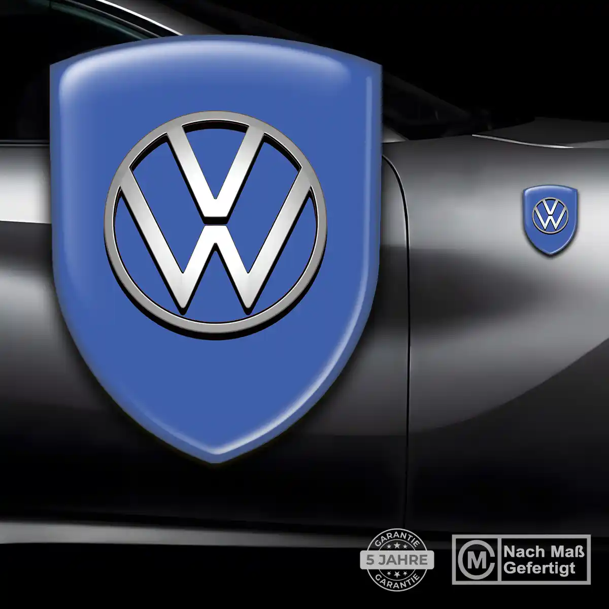 VW Silikon Aufkleber Embleme Auto Stilvolles Design