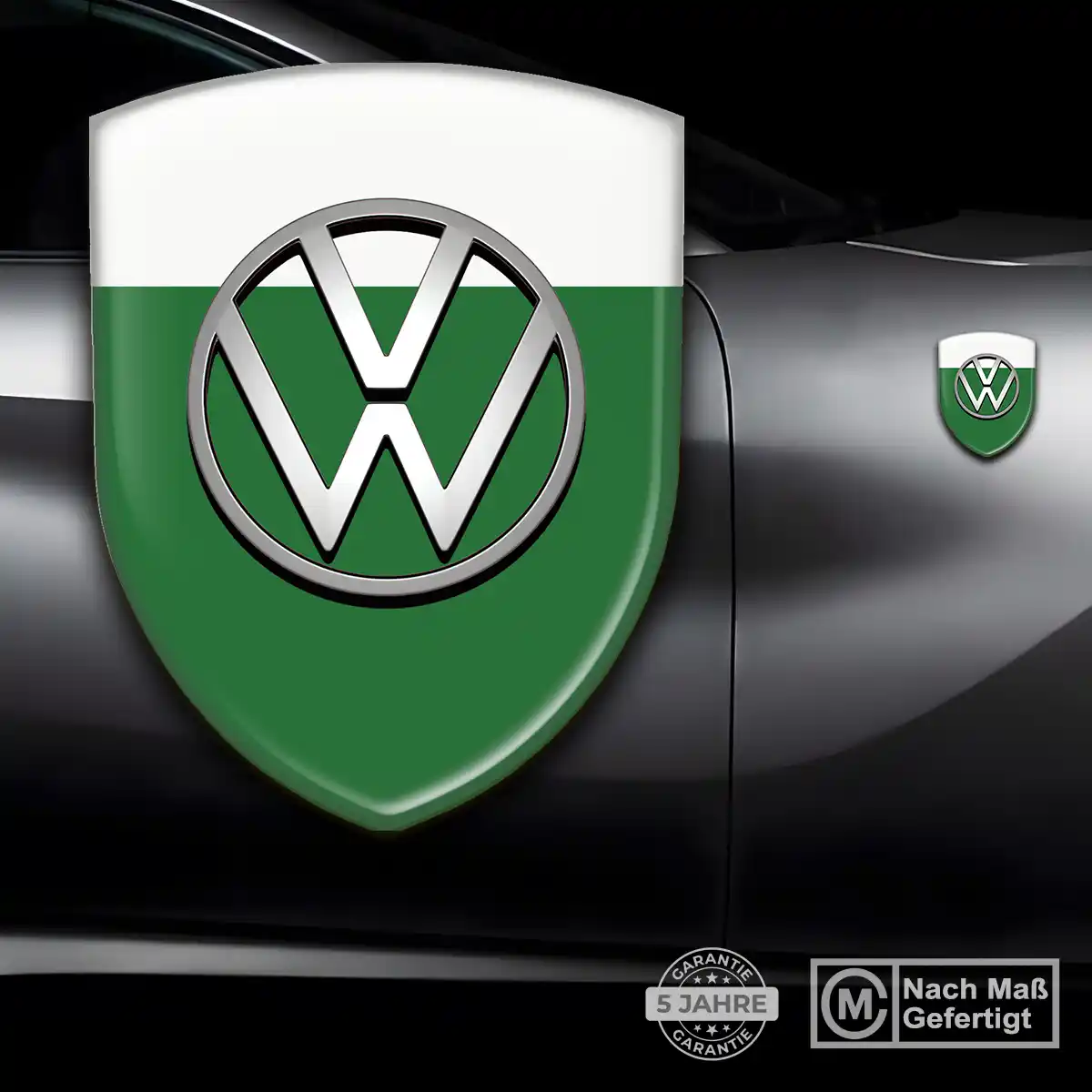 VW Silikon Aufkleber Wappen Hohe Qualität