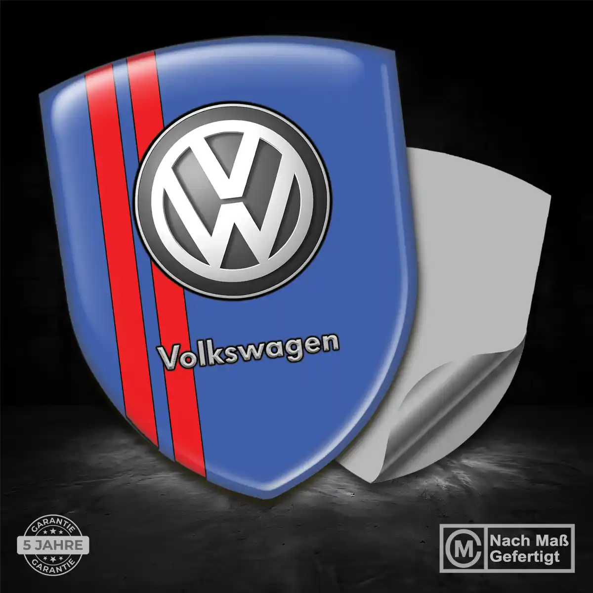 VW Wappen Aufkleber Auto Stilvolles Design