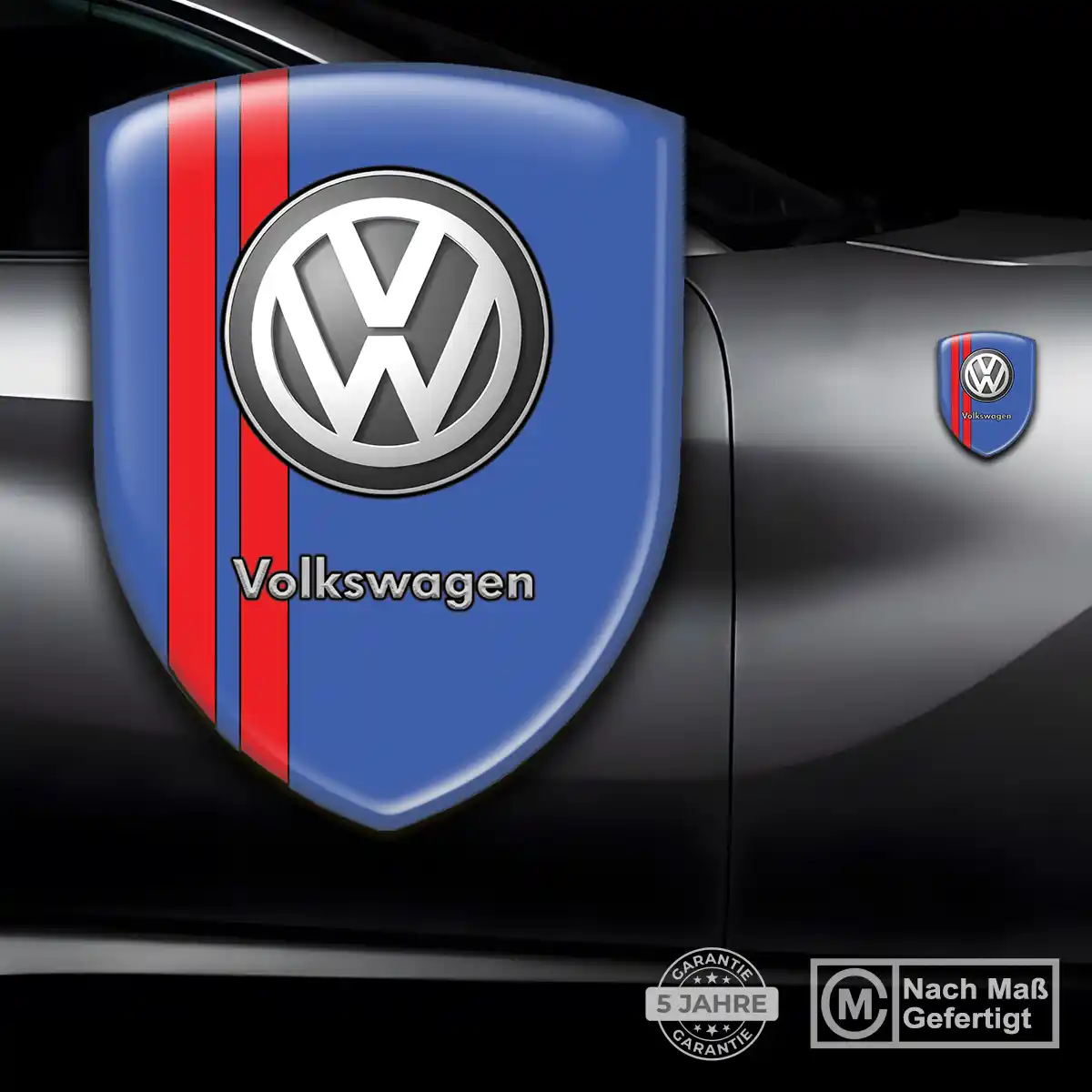 VW Wappen Aufkleber Auto Stilvolles Design