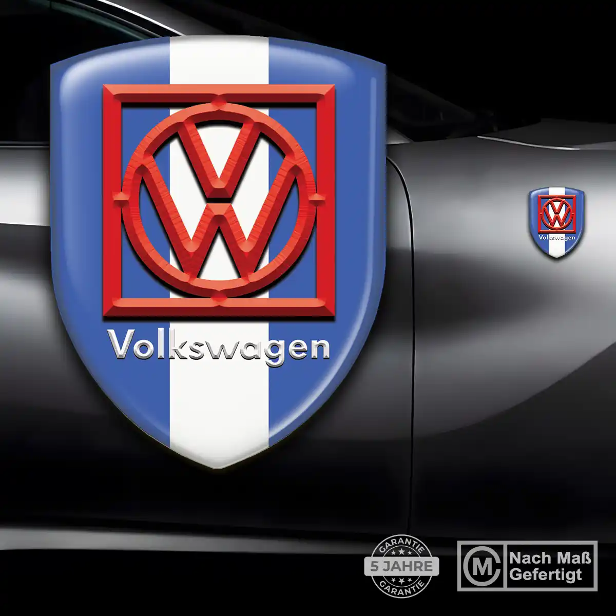 VW Wappen Aufkleber Emblem Auto Hohe Qualität