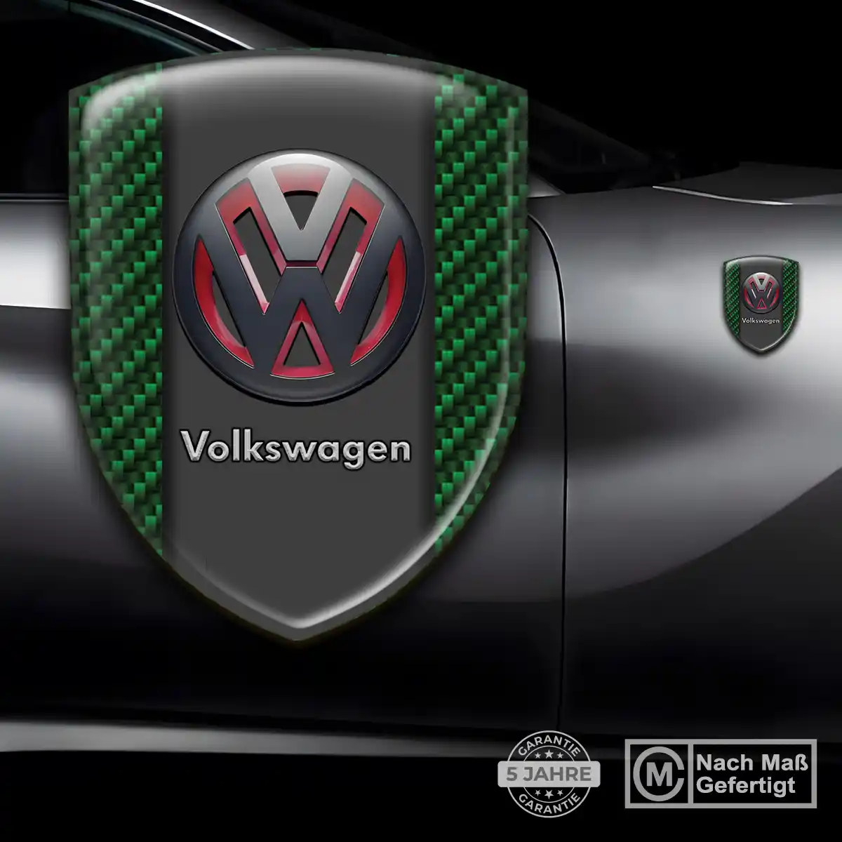 VW Wappen Aufkleber Emblem Auto Premiumqualität