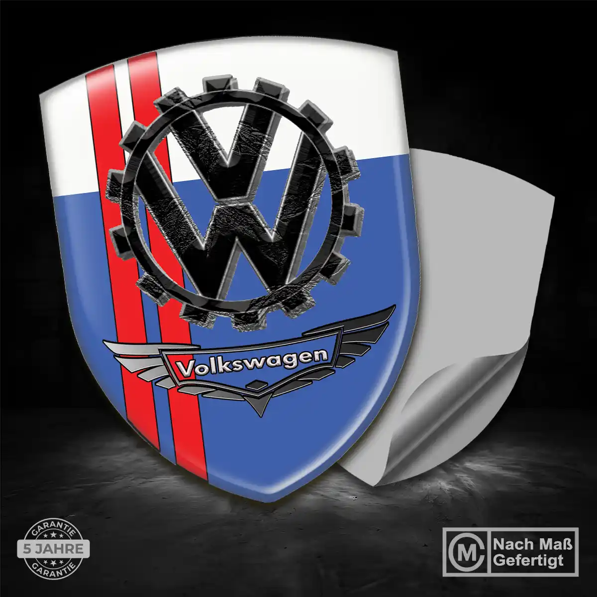 VW Wappen Aufkleber Emblem Limitierte Auflage