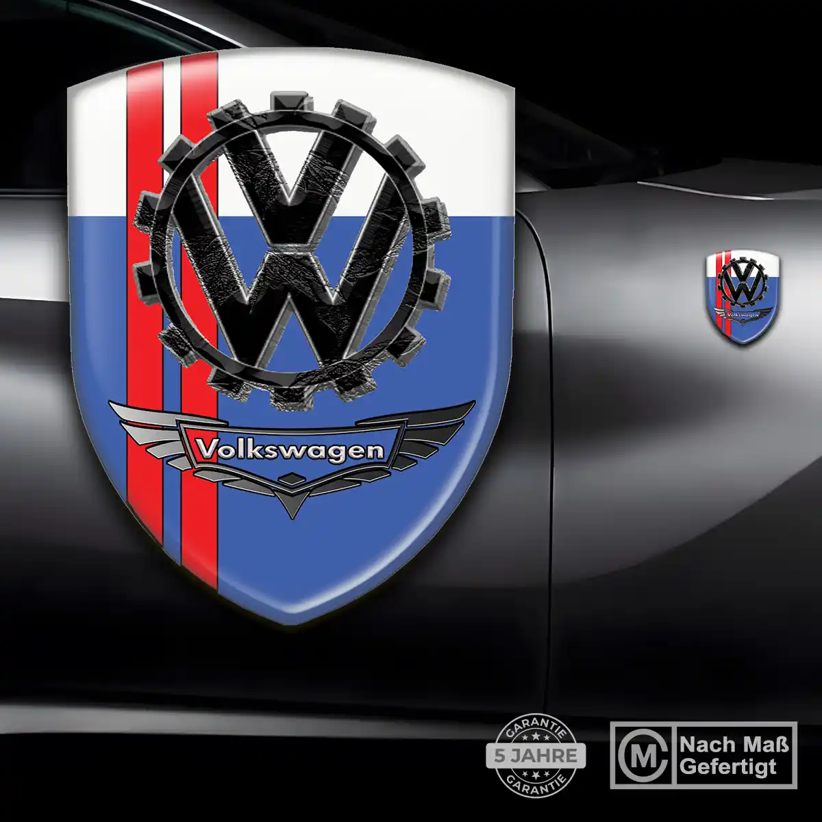 VW Wappen Aufkleber Emblem Limitierte Auflage