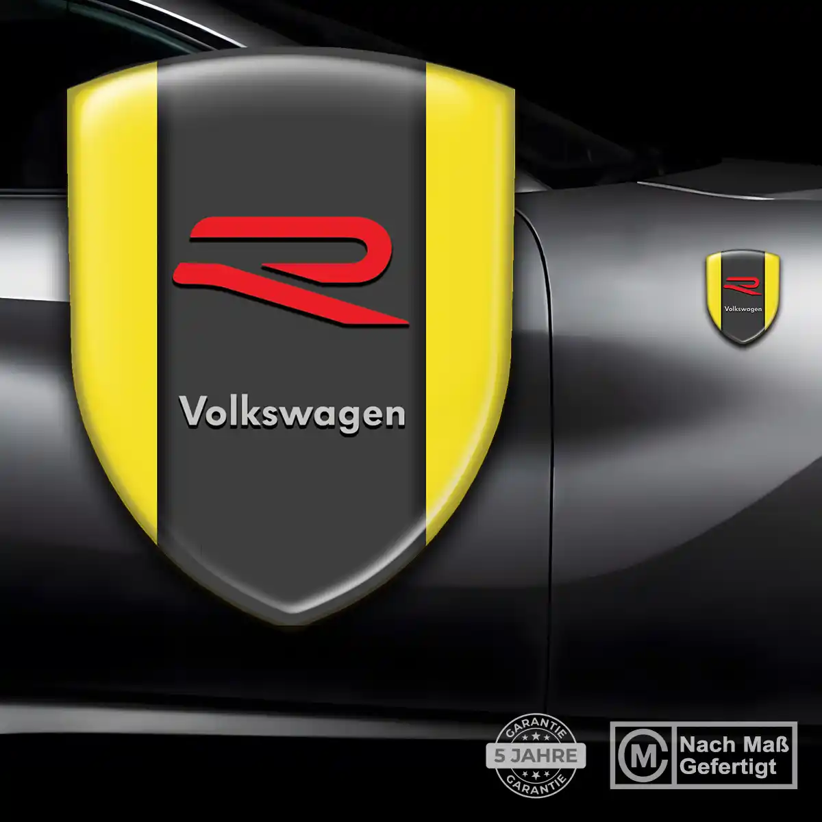 VW Wappen Aufkleber Emblem Stilvolles Design