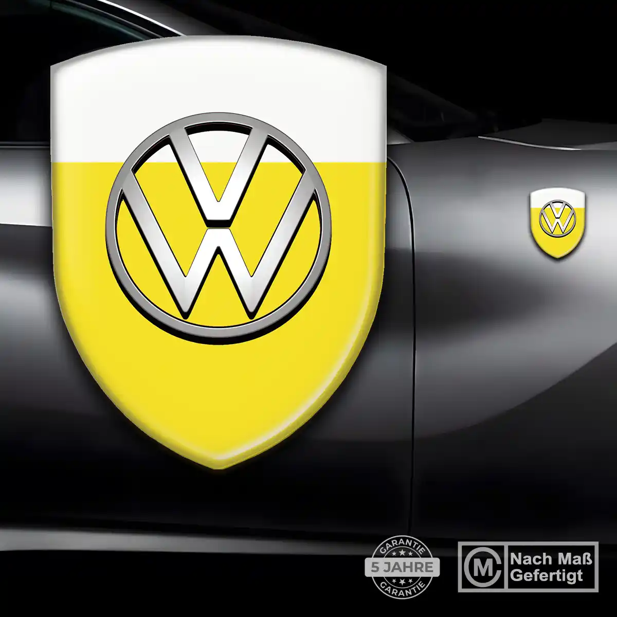 VW Wappen Aufkleber Hohe Qualität