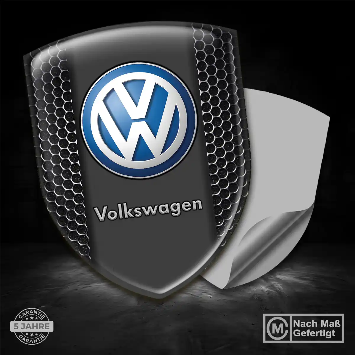 VW Wappen Aufkleber Premium-Edition