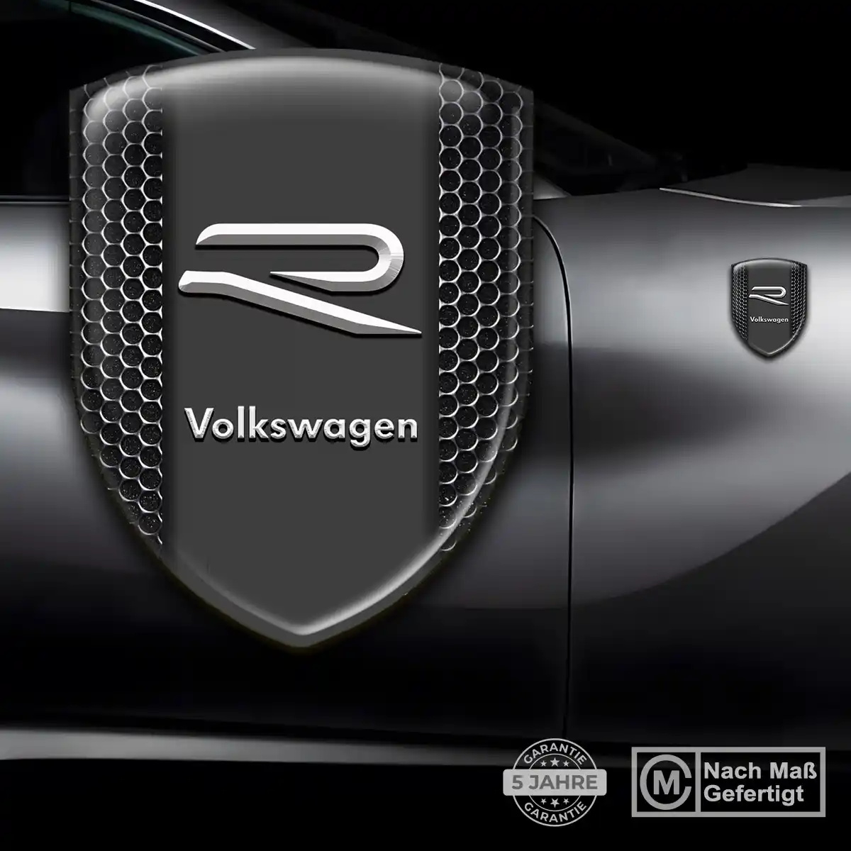 VW Wappen Aufkleber Premiumqualität