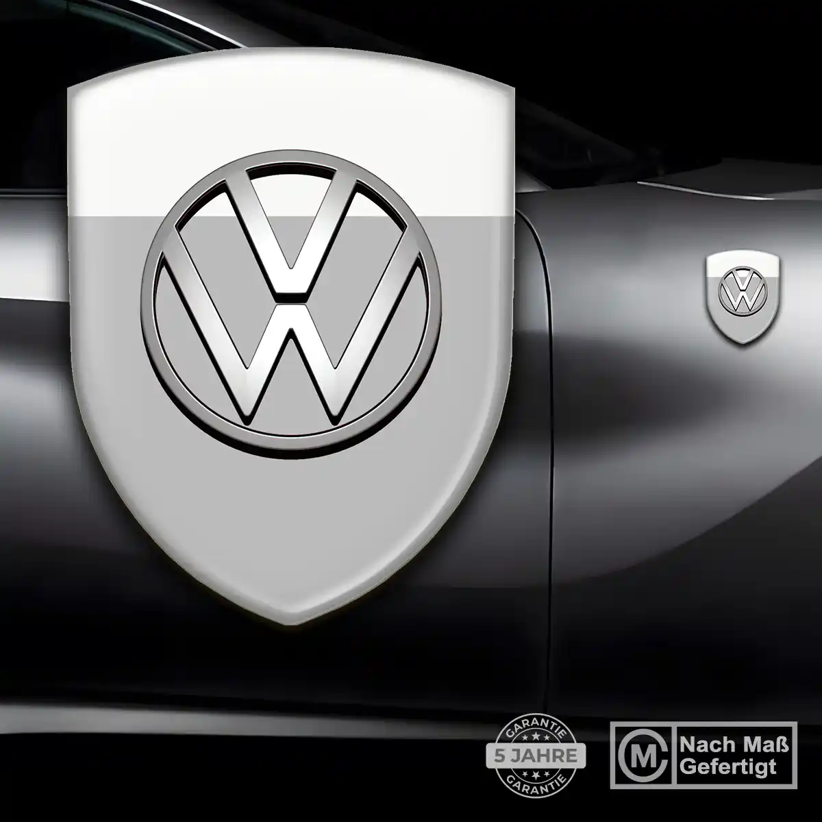 VW Wappen Emblem Aufkleber Auto Stilvolles Design