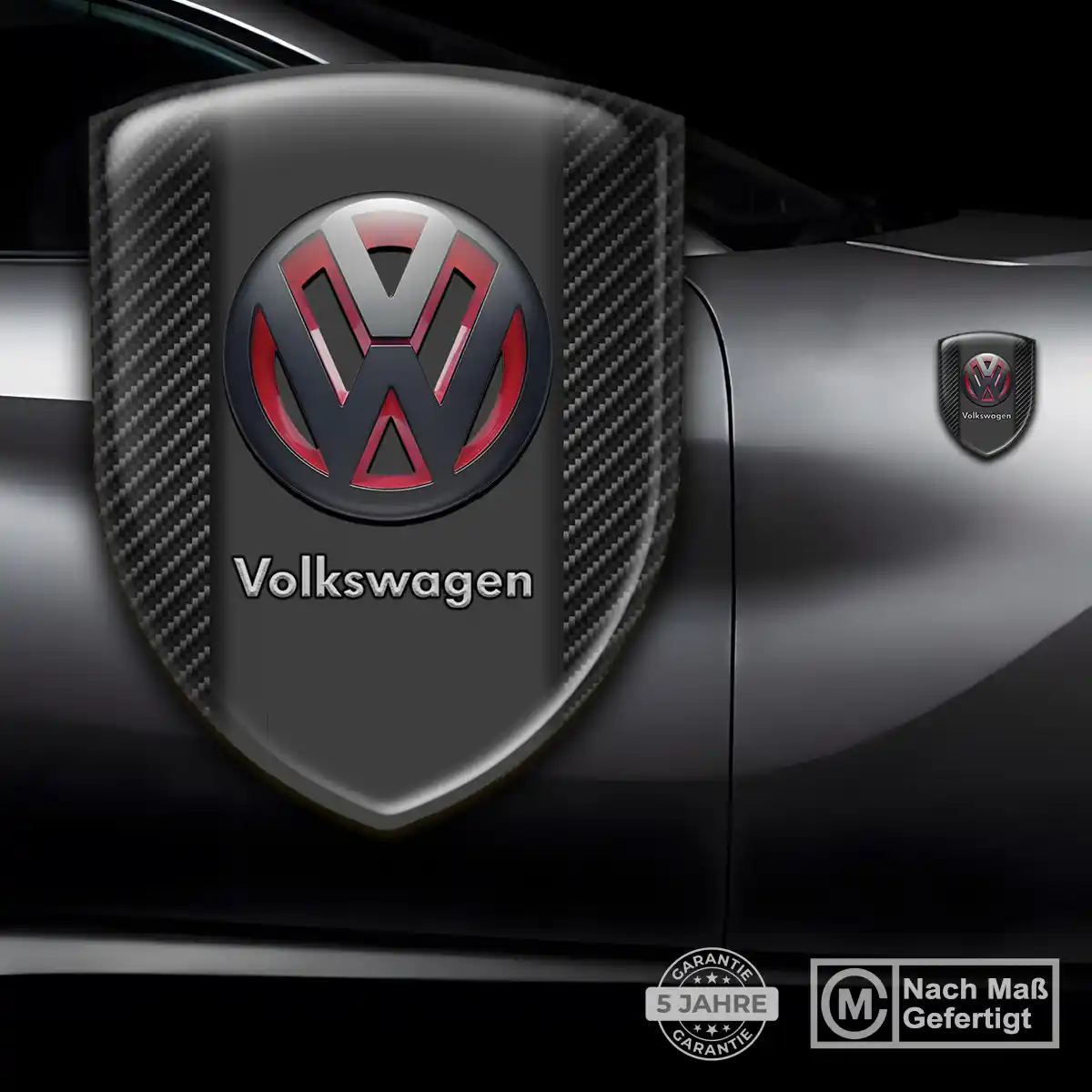 VW Wappen Emblem Aufkleber Limitierte Auflage