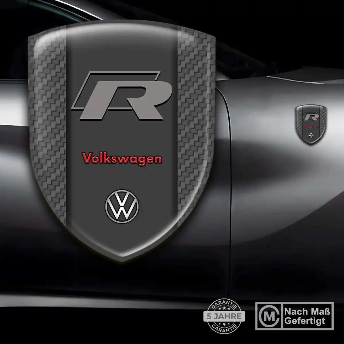 VW Wappen Emblem Aufkleber Stilvolles Design