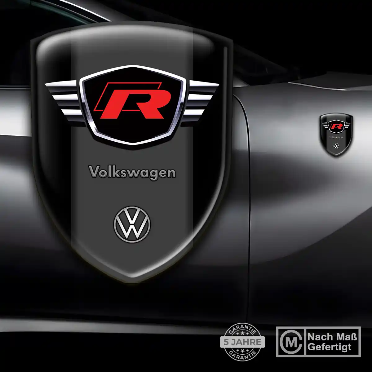 VW Wappen Emblem Auto Hohe Qualität
