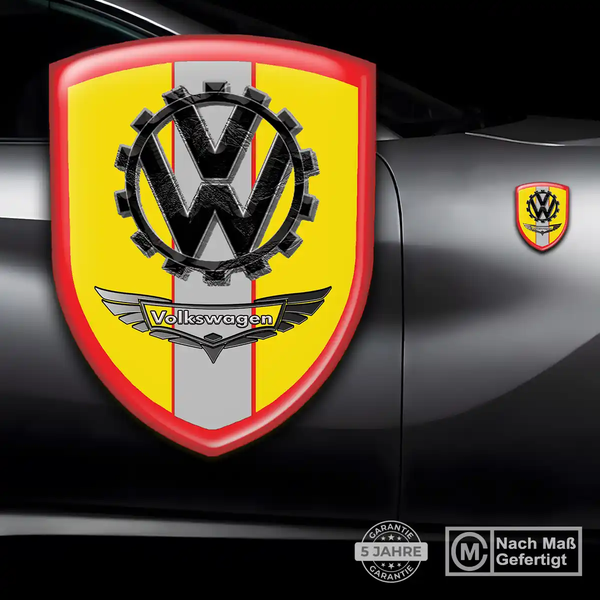 VW Wappen Emblem Auto Premium-Edition
