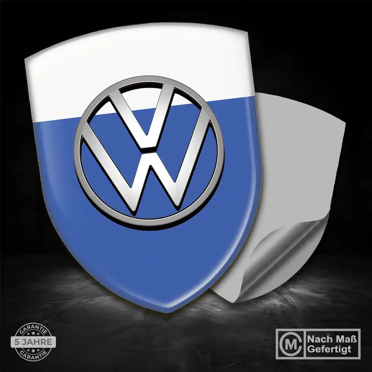 VW Wappen Emblem Stilvolles Design