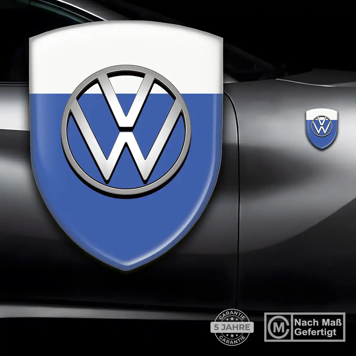 VW Wappen Emblem Stilvolles Design