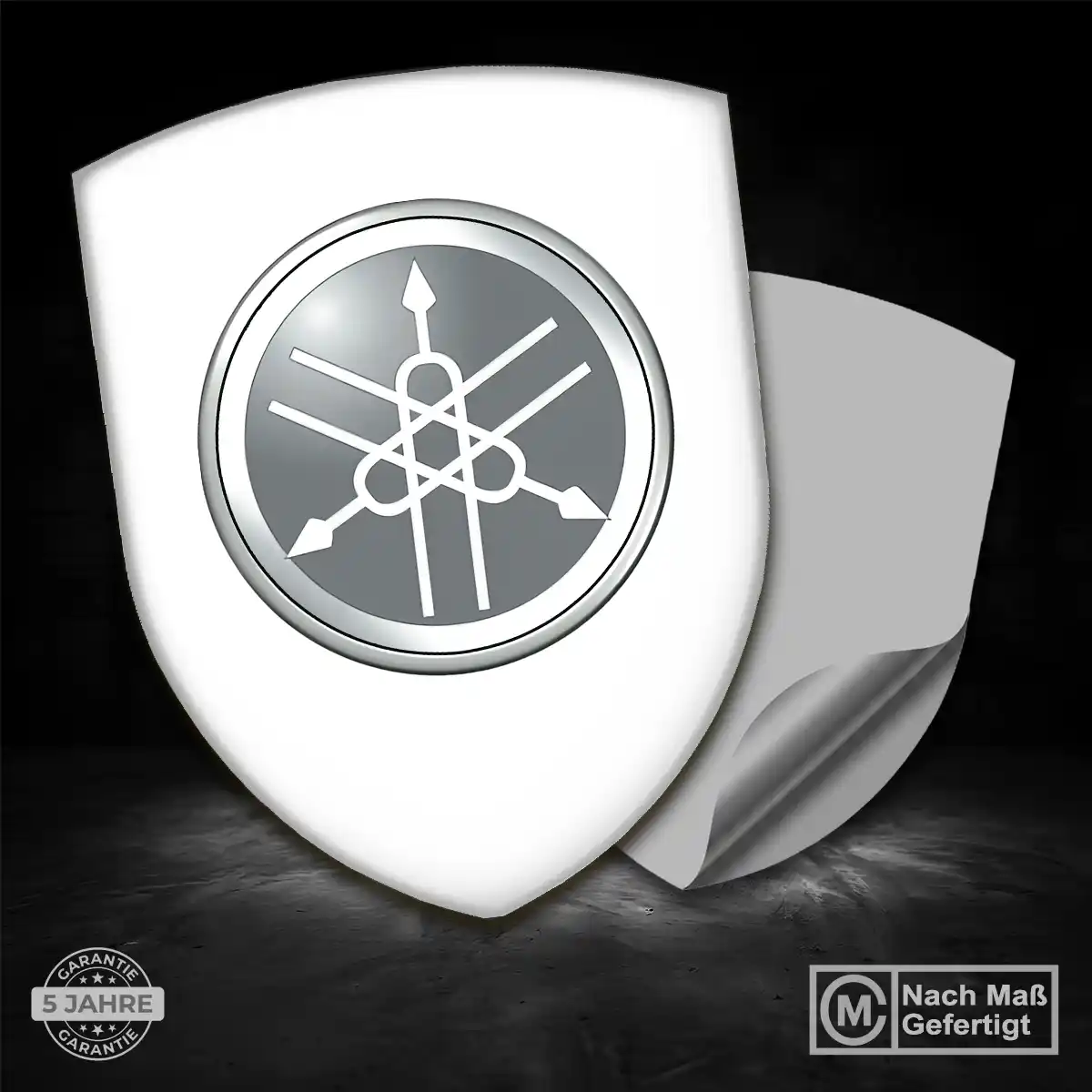 Yamaha 3D Gel Aufkleber Auto Anspruchsvolles Design