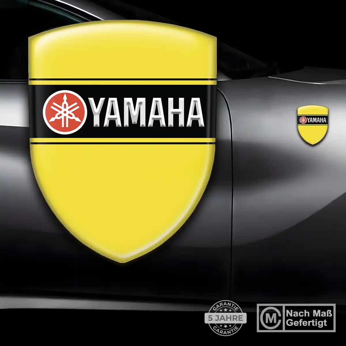 Yamaha 3D Gel Aufkleber Auto Ausdrucksstarkes Design