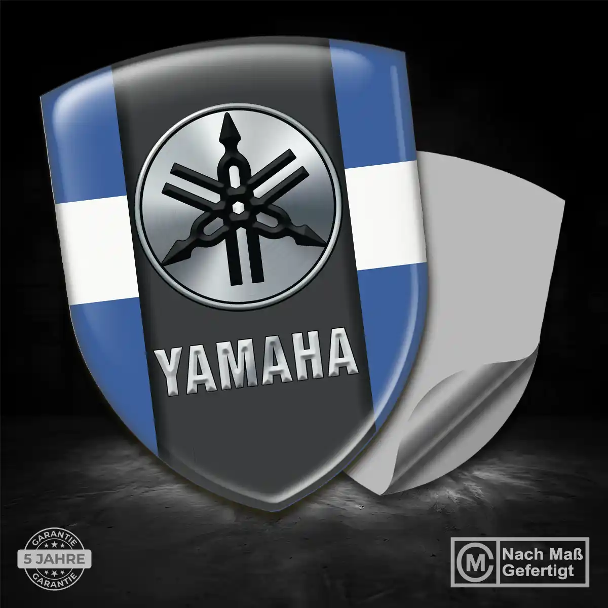 Yamaha 3D Gel Aufkleber Auto Überzeugende Qualität