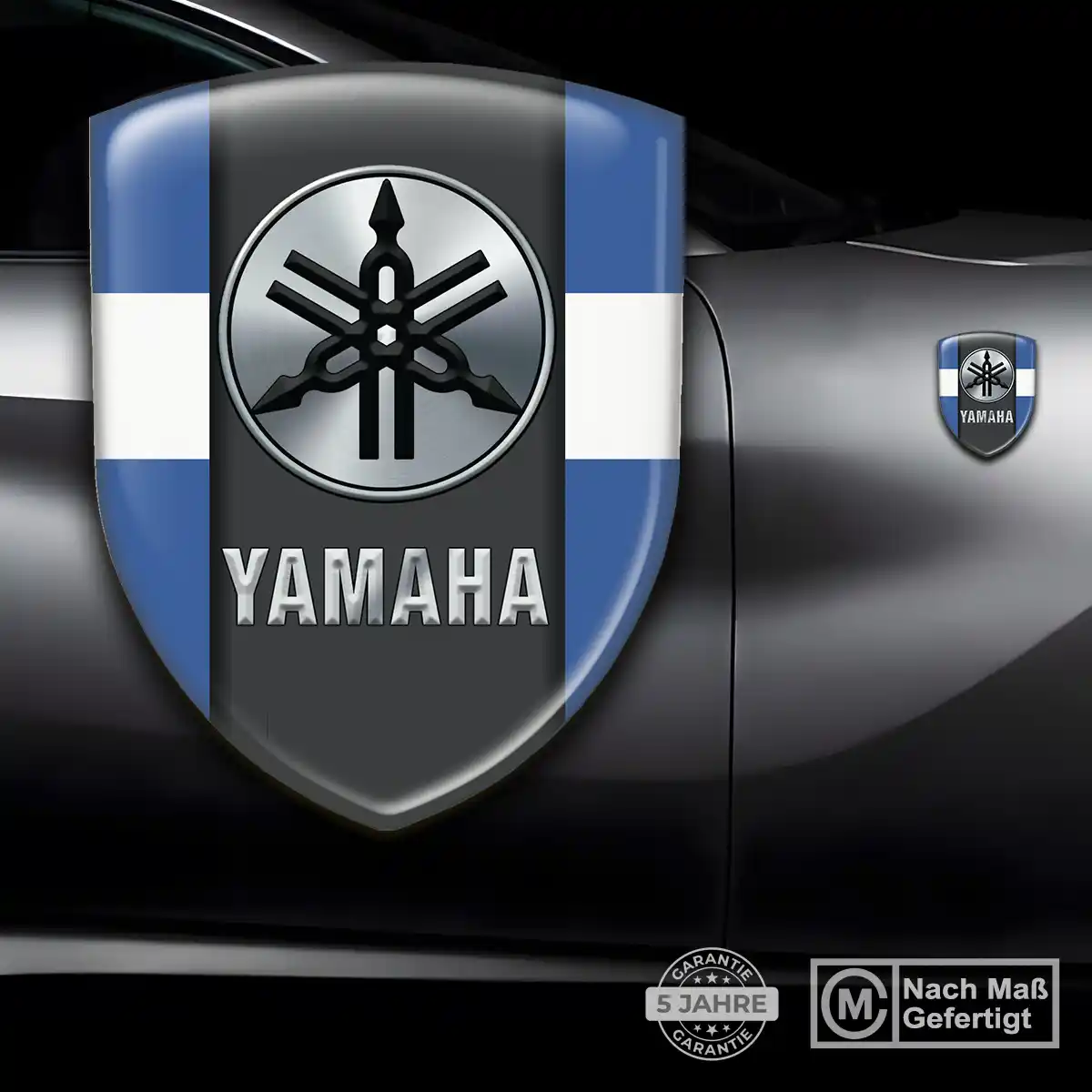 Yamaha 3D Gel Aufkleber Auto Überzeugende Qualität