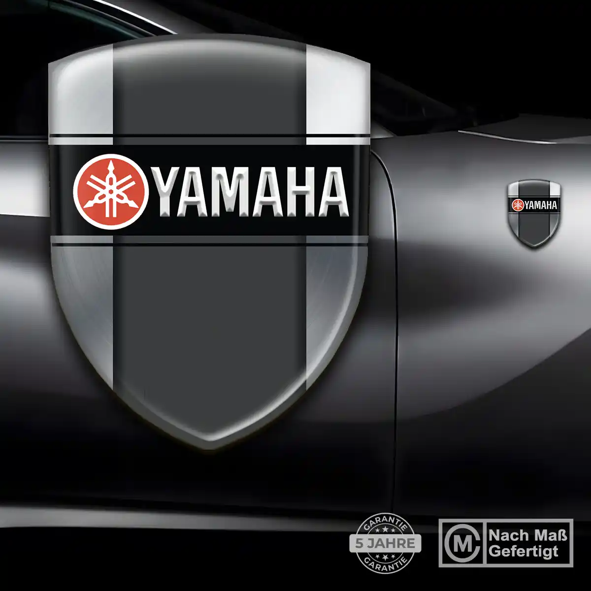 Yamaha 3D Gel Aufkleber Auto Erstklassige Qualität
