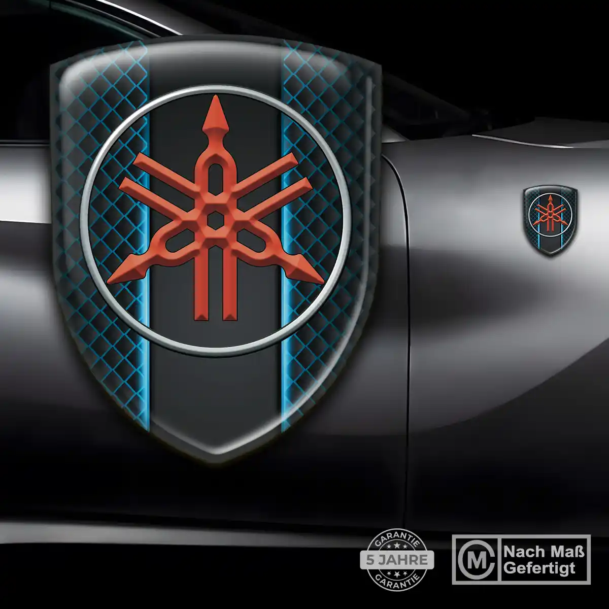 Yamaha 3D Gel Aufkleber Auto Höchste Qualität