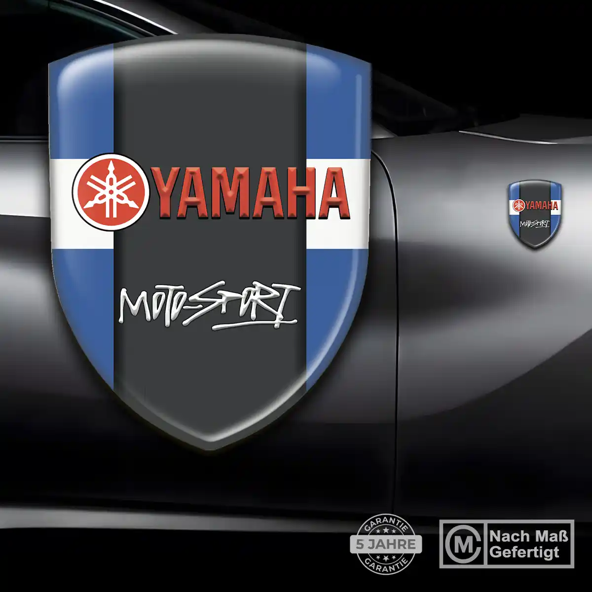 Yamaha 3D Gel Aufkleber Auto Luxus-Edition