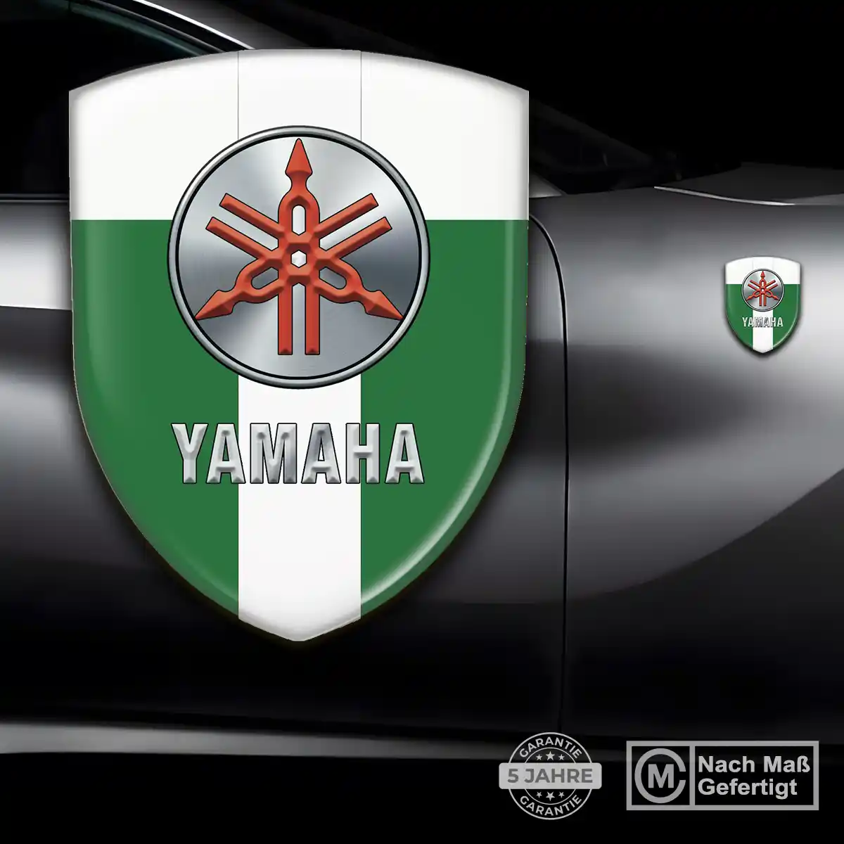 Yamaha 3D Gel Aufkleber Auto Markenedition