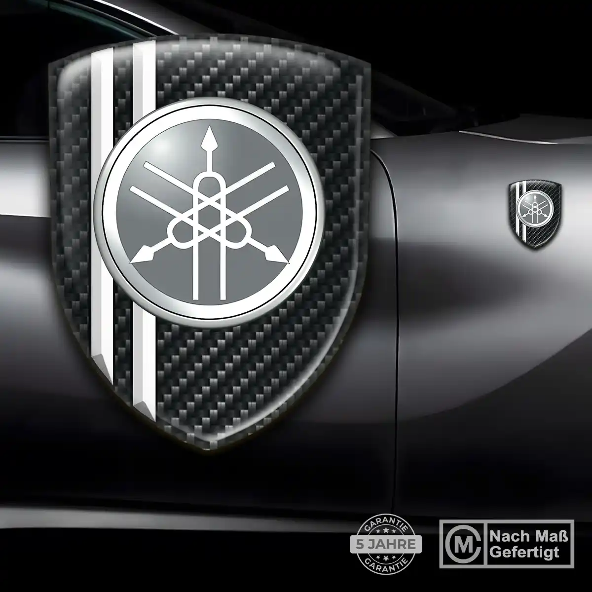 Yamaha 3D Gel Aufkleber Auto Premiumqualität