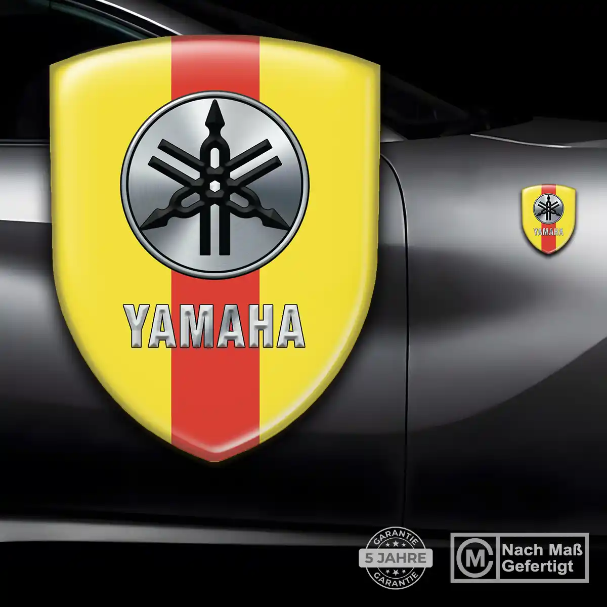 Yamaha 3D Gel Aufkleber Auto Sonderedition