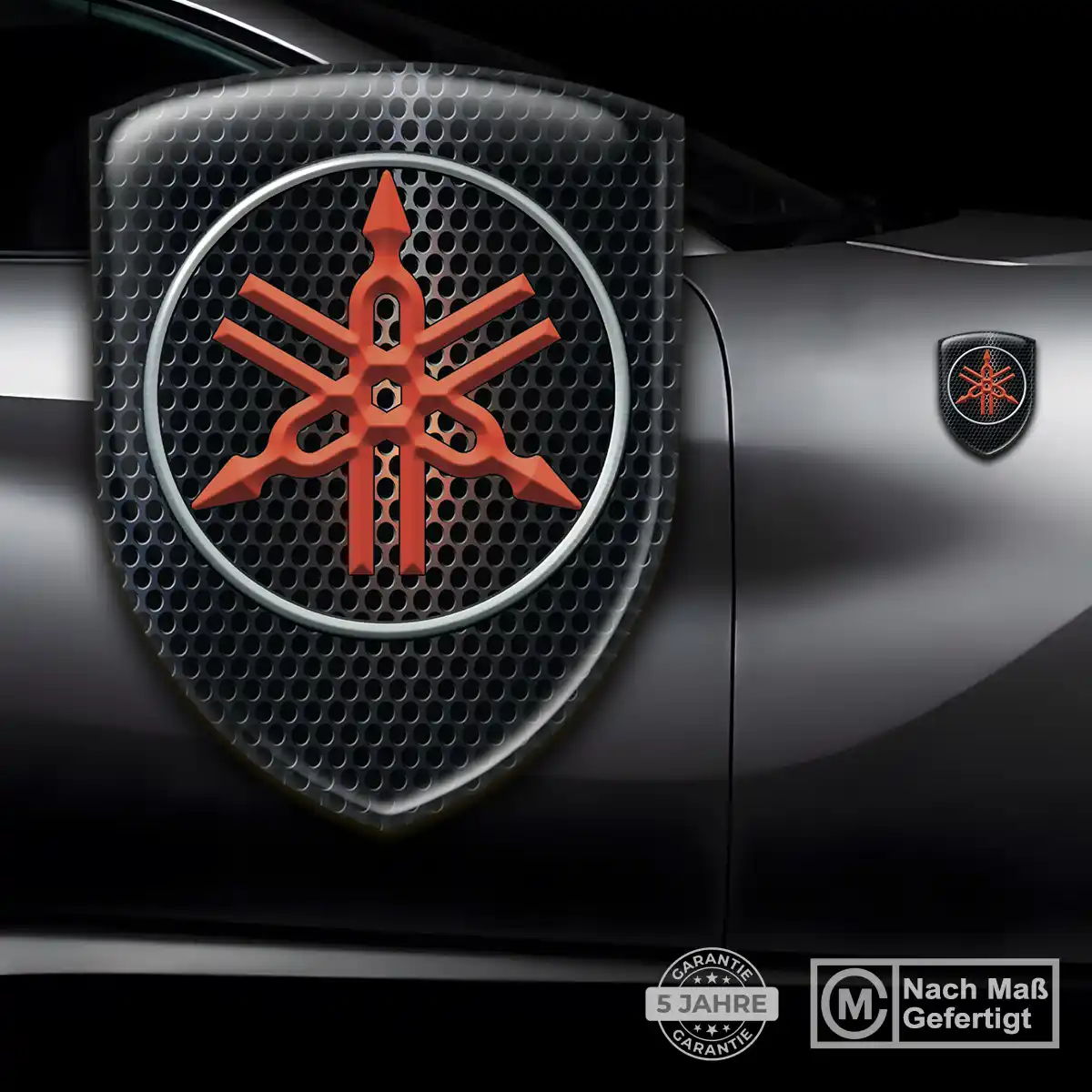 Yamaha 3D Gel Aufkleber Auto Stilvolles Design