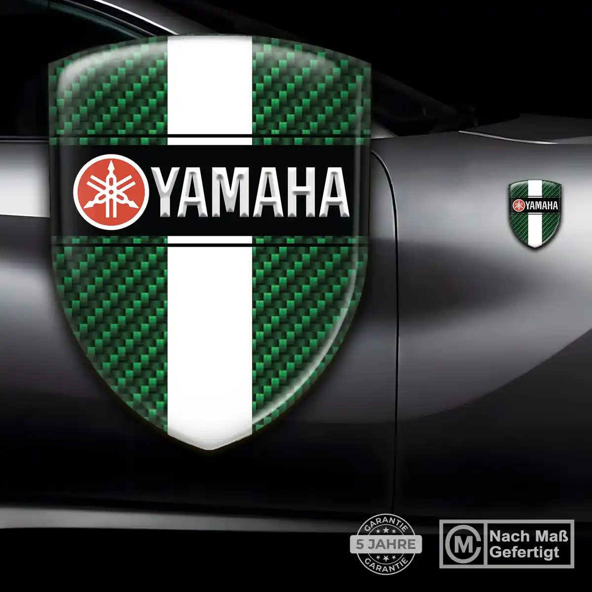 Yamaha 3D Gel Aufkleber Emblem Auto Überzeugende Qualität