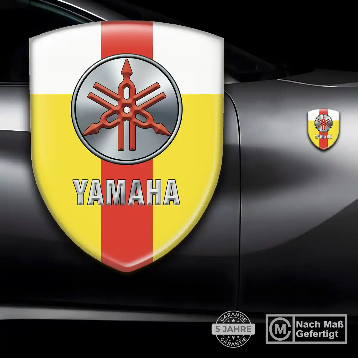 Yamaha 3D Gel Aufkleber Emblem Auto Elegantes Design