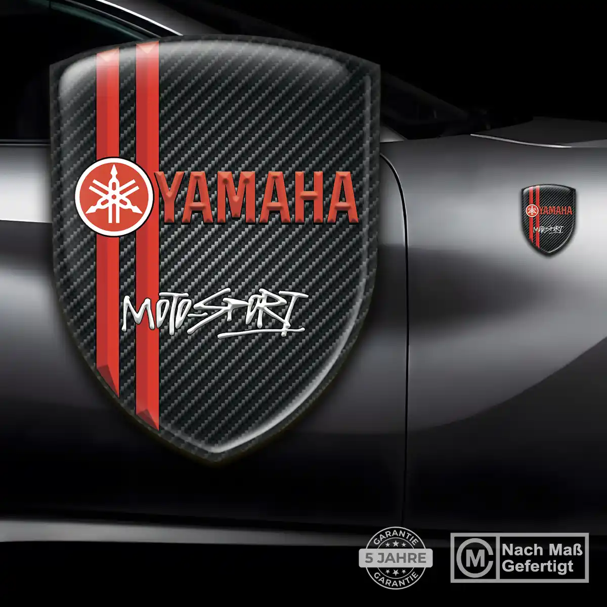 Yamaha 3D Gel Aufkleber Emblem Auto Exklusiv-Edition