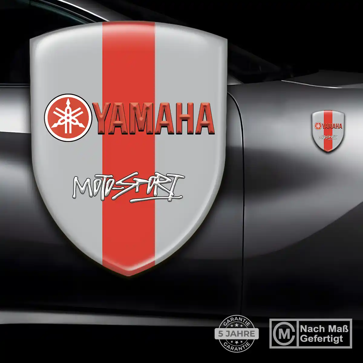 Yamaha 3D Gel Aufkleber Emblem Auto Hochwertiges Harz