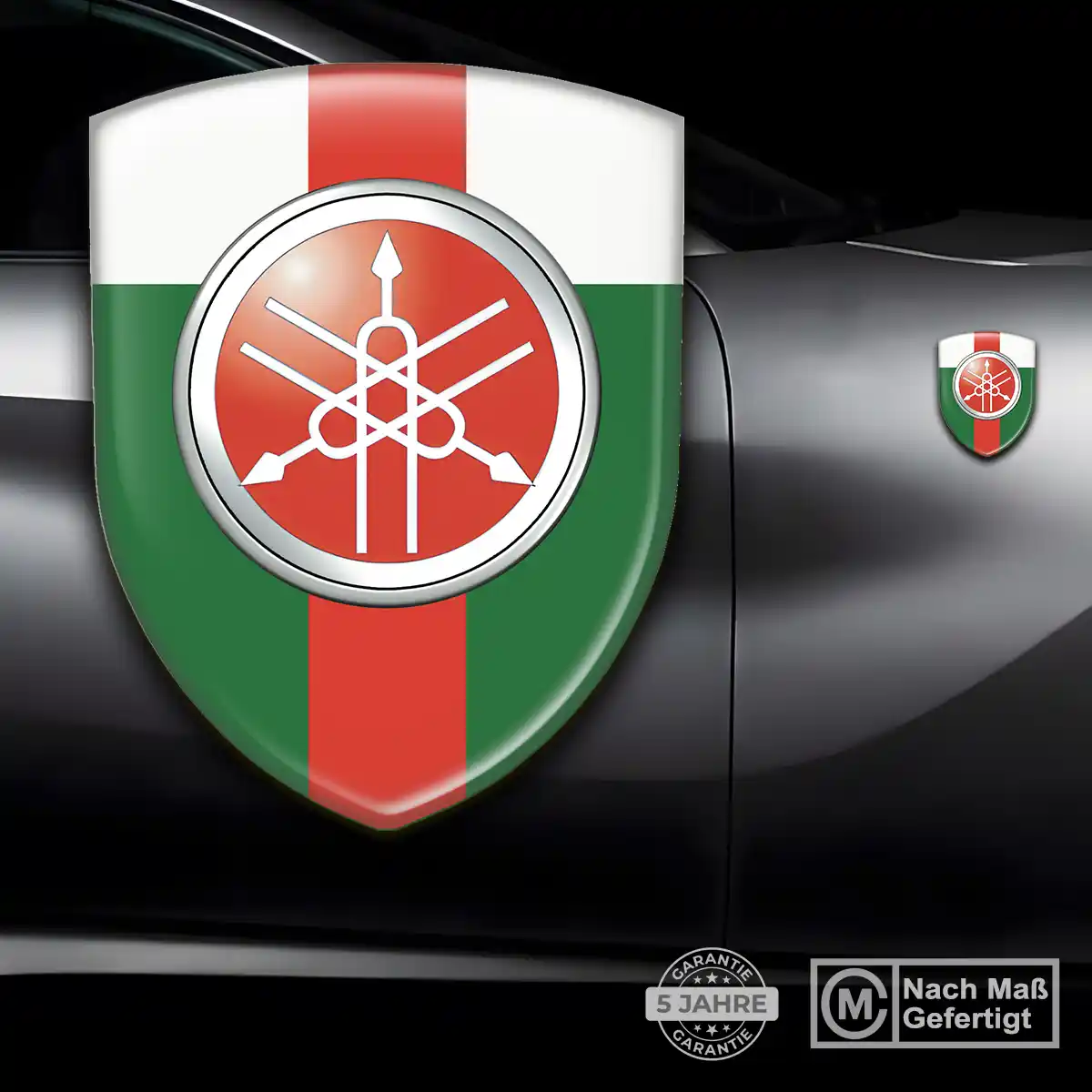 Yamaha 3D Gel Aufkleber Emblem Auto Luxus-Edition