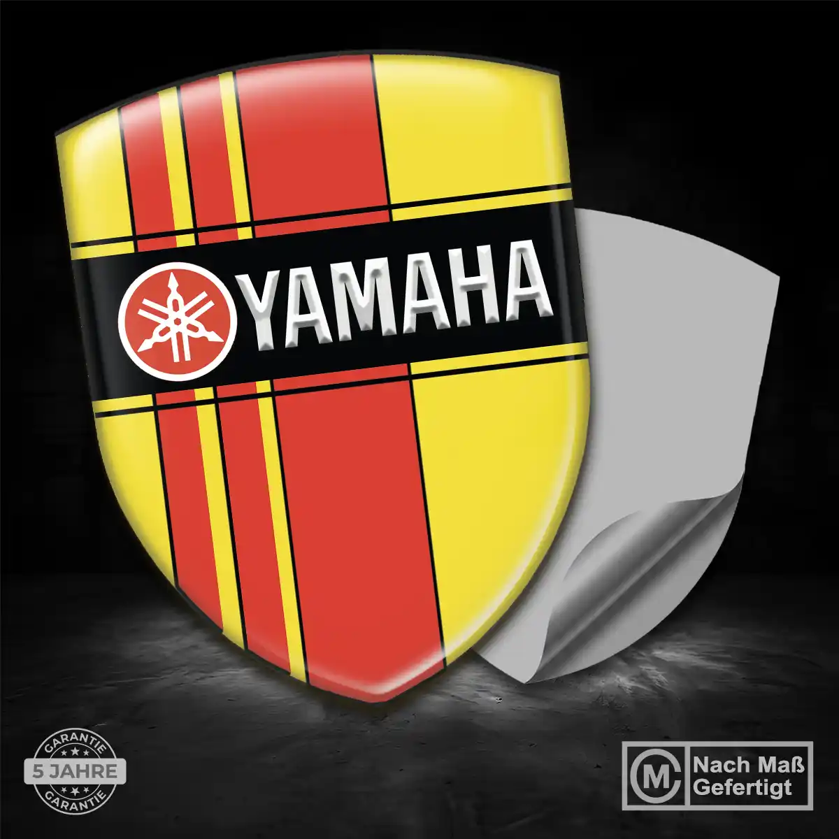 Yamaha 3D Gel Aufkleber Emblem Auto Markenedition